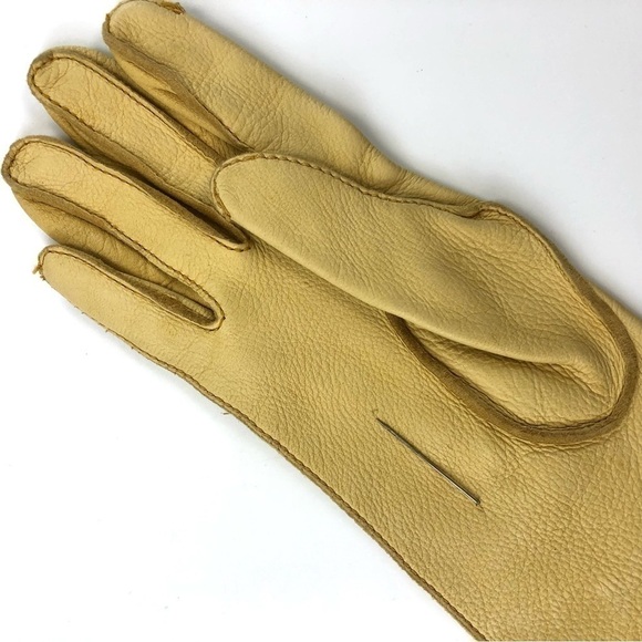 BUTTERCREAM leather gloves Small - Picture 6 of 8
